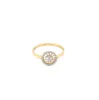 Bague or jaune et diamants sold by 58 Facettes