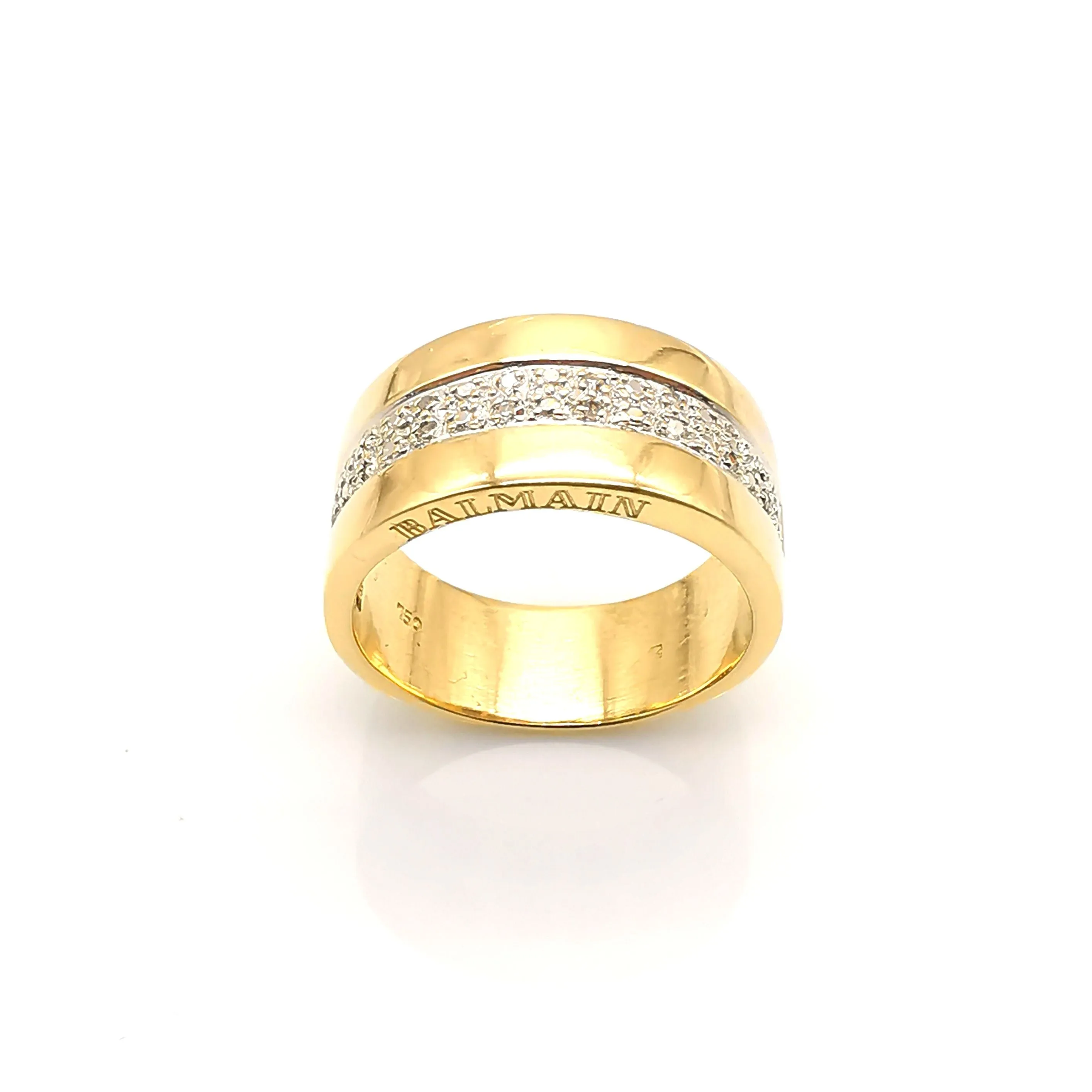 BALMAIN - bague en or et diamants sold by 58 Facettes product image thumbnail 3