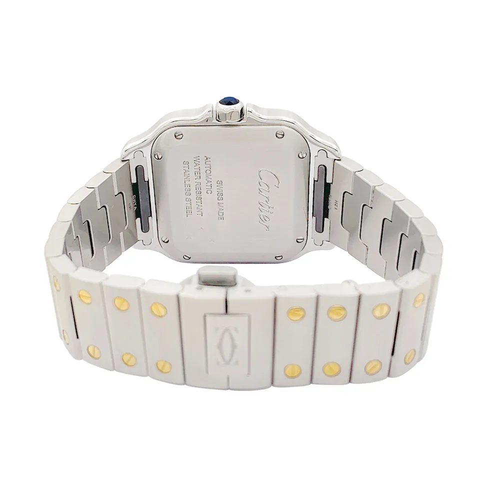 Montre Cartier "Santos" or, acier. sold by 58 Facettes product image thumbnail 5