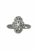 Bague Art Déco Ovale Diamants sold by 58 Facettes
