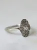 Bague Art Déco Ovale Diamants sold by 58 Facettes