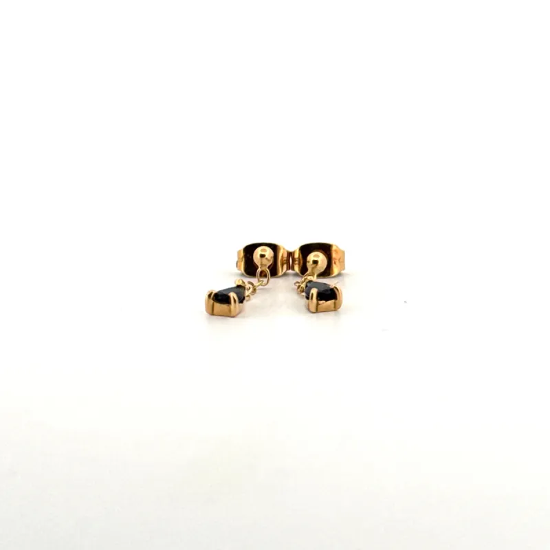 Boucles D'oreilles Or Jaune 18k & Topaze sold by 58 Facettes