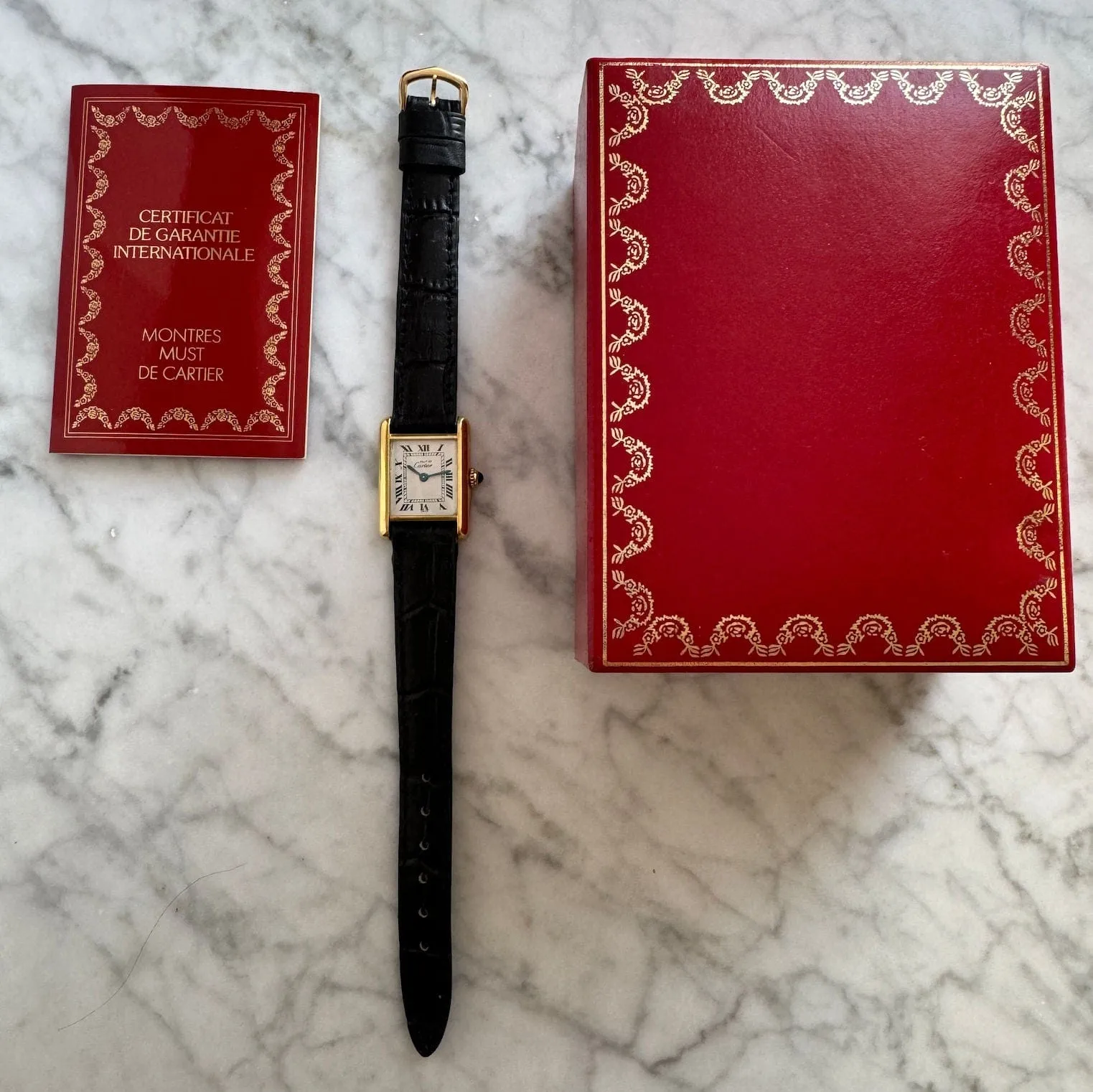 CARTIER - Montre Tank PM sold by 58 Facettes product image thumbnail 5