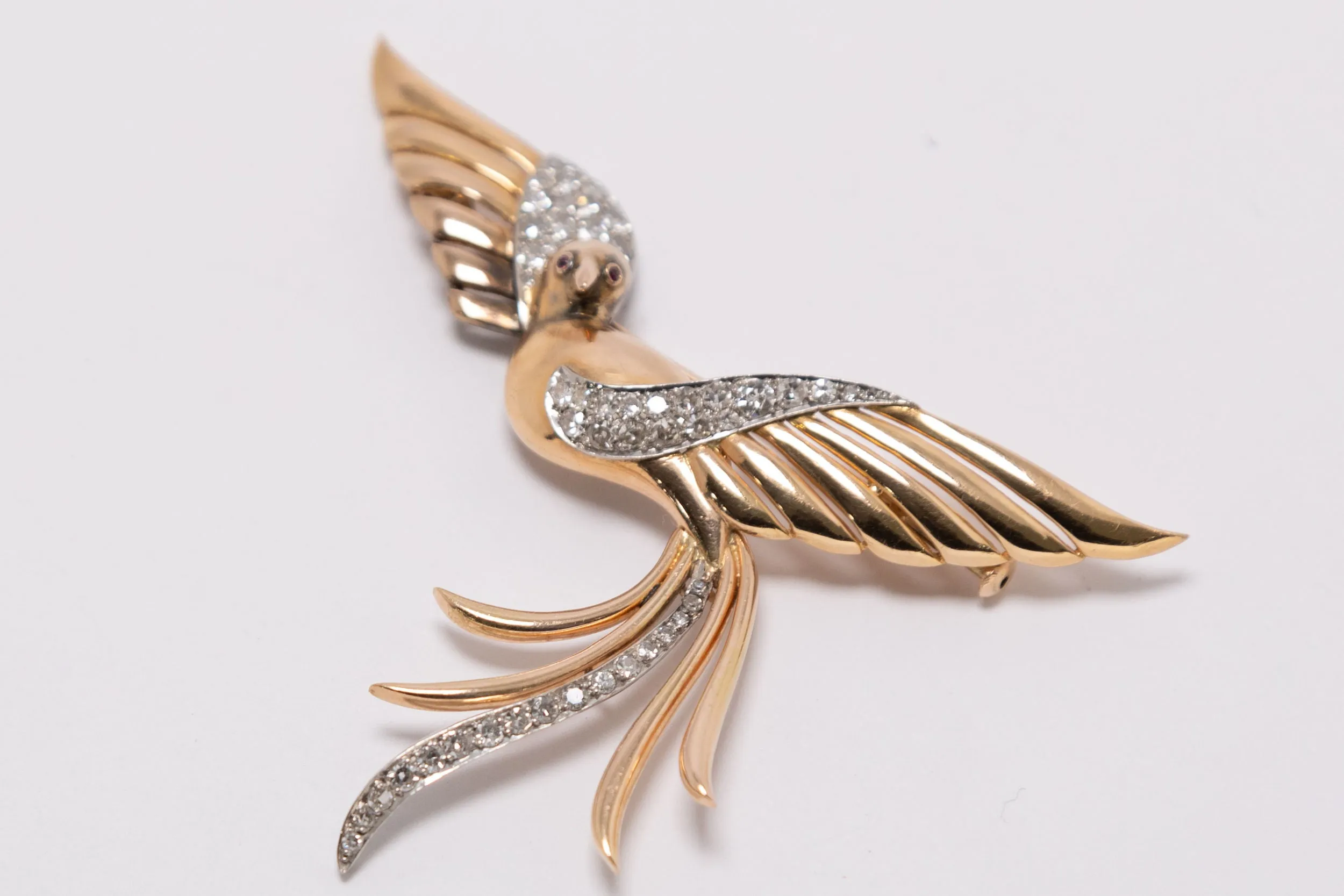 broche en or et diamants sold by 58 Facettes product image thumbnail 4