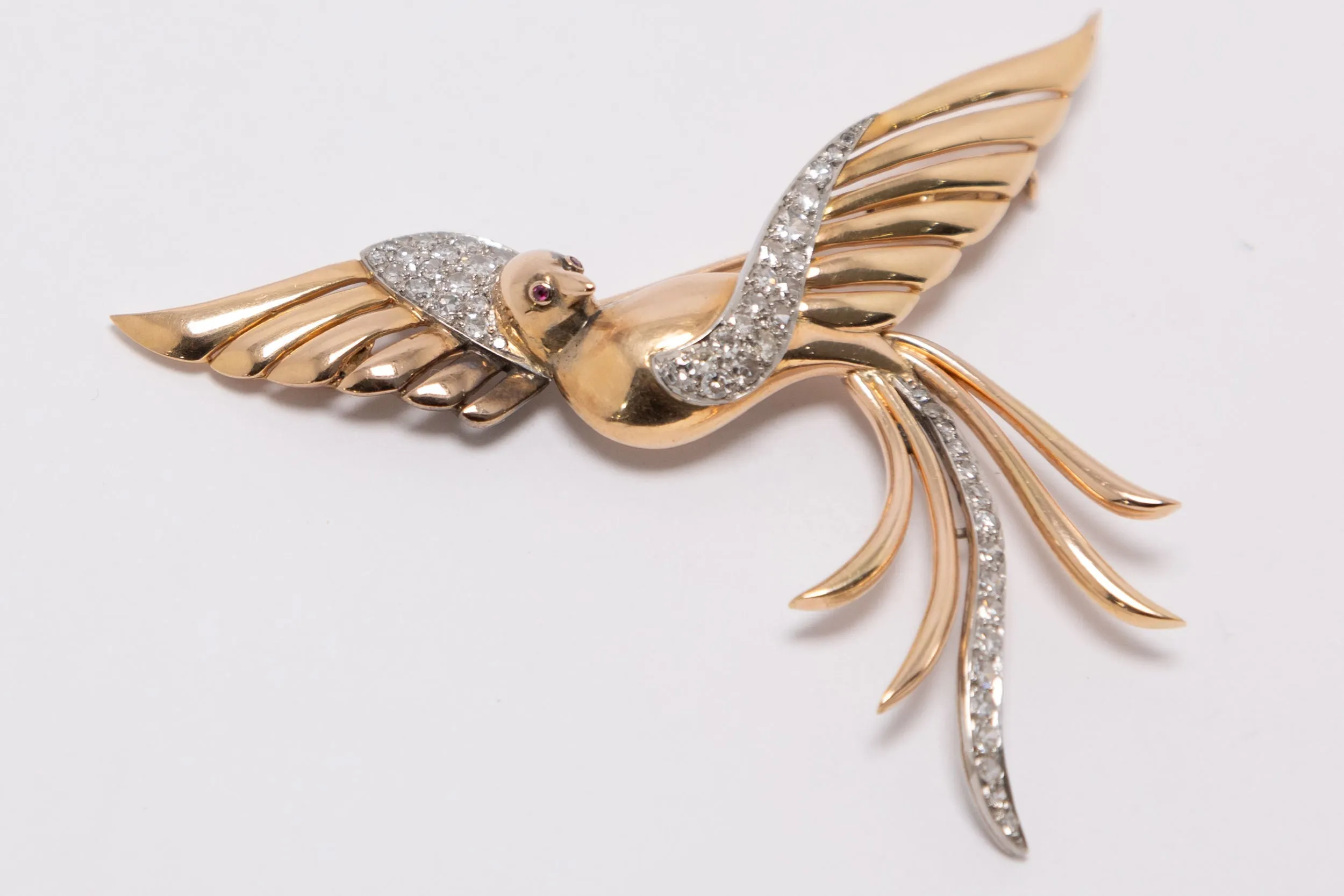 broche en or et diamants sold by 58 Facettes product image thumbnail 2