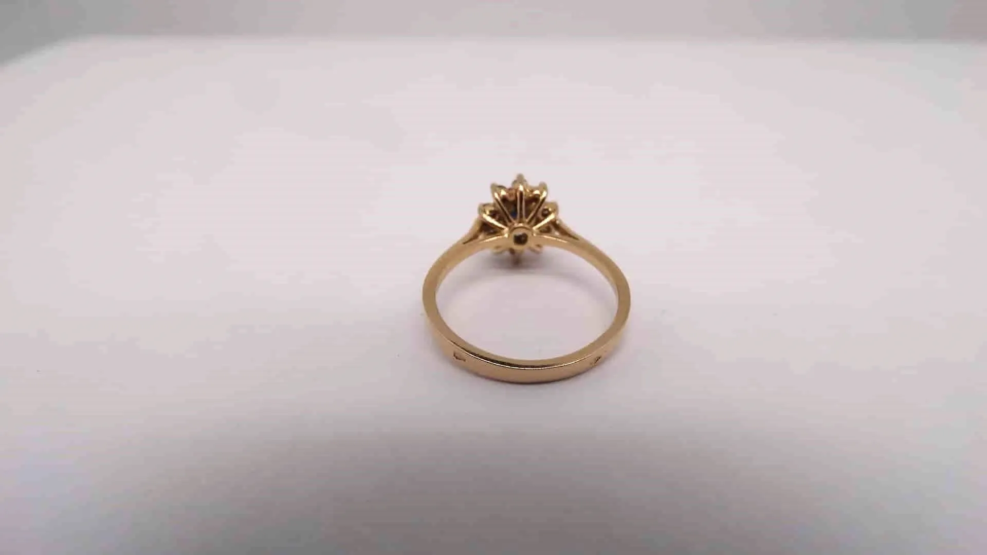 Bague or Saphir et Diamants sold by 58 Facettes product image thumbnail 2