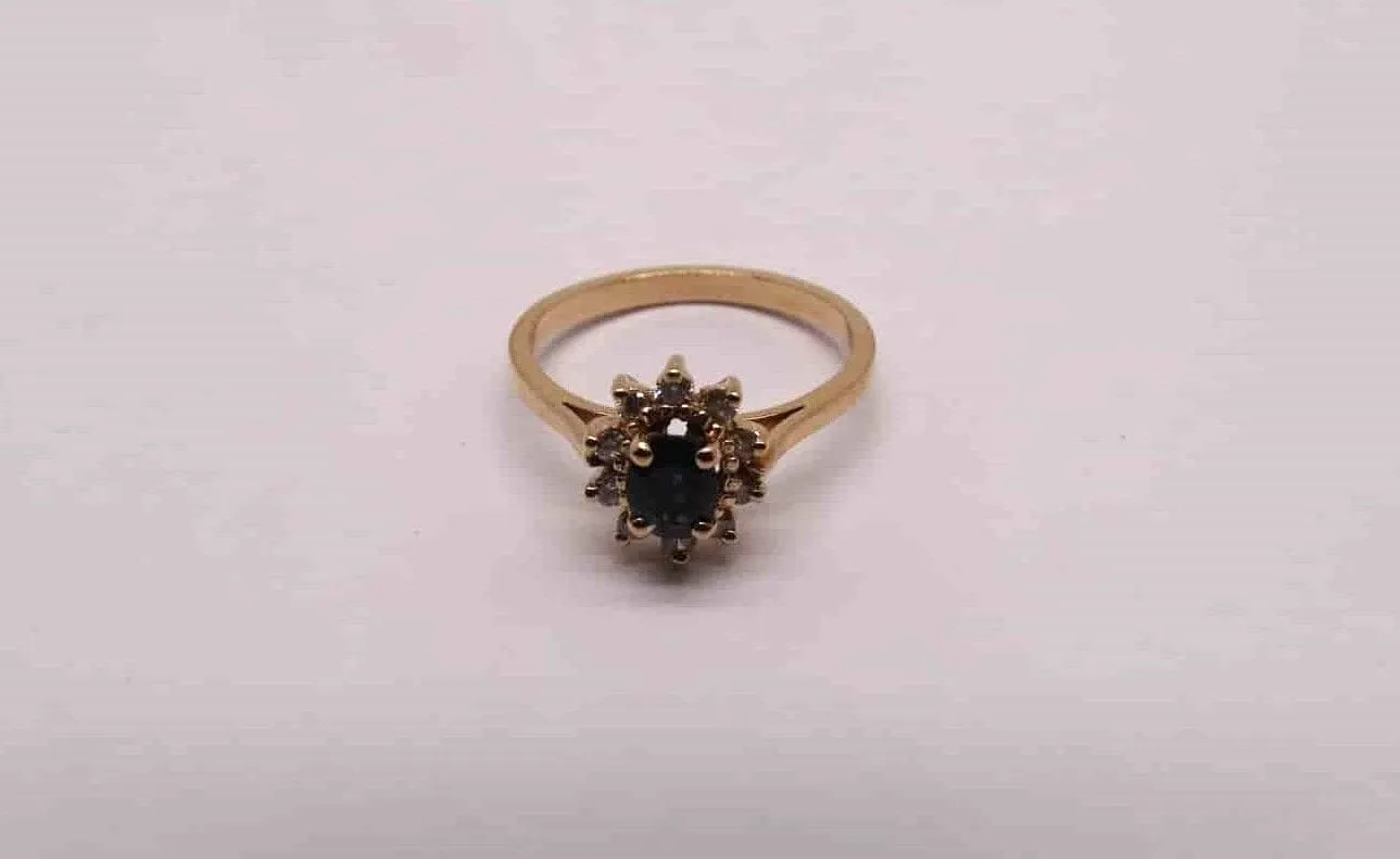 Bague or Saphir et Diamants sold by 58 Facettes product image thumbnail 3