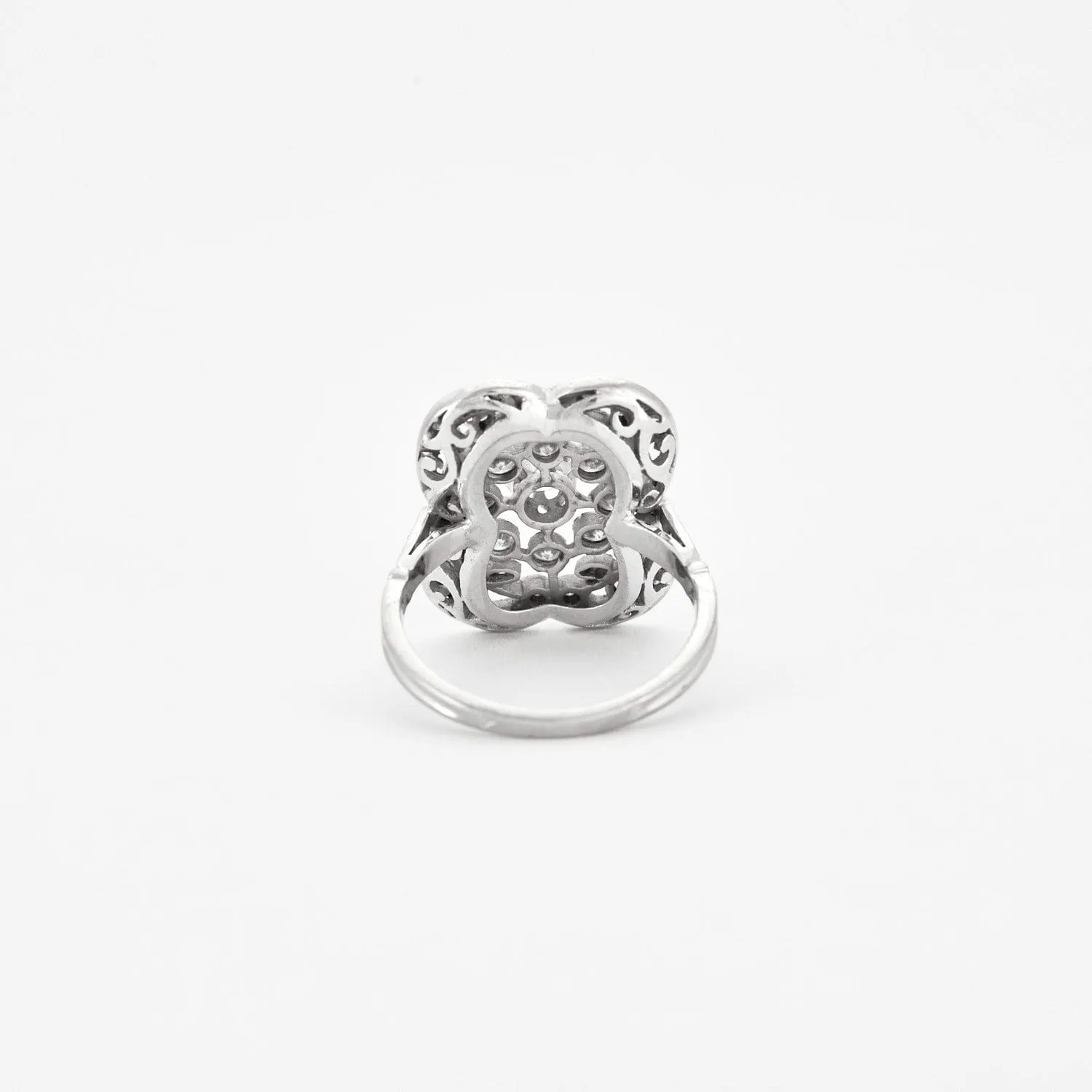 Bague en or gris et diamants sold by 58 Facettes product image thumbnail 5