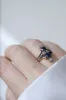 Bague marquise saphirs et diamants sold by 58 Facettes
