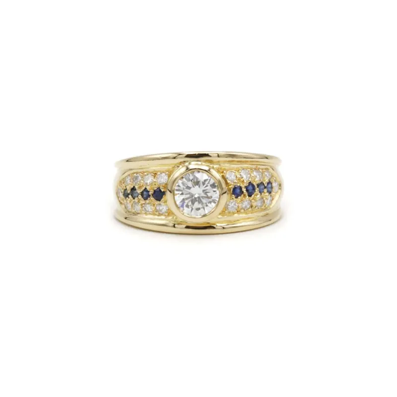Bague Or jaune & Diamants sold by 58 Facettes