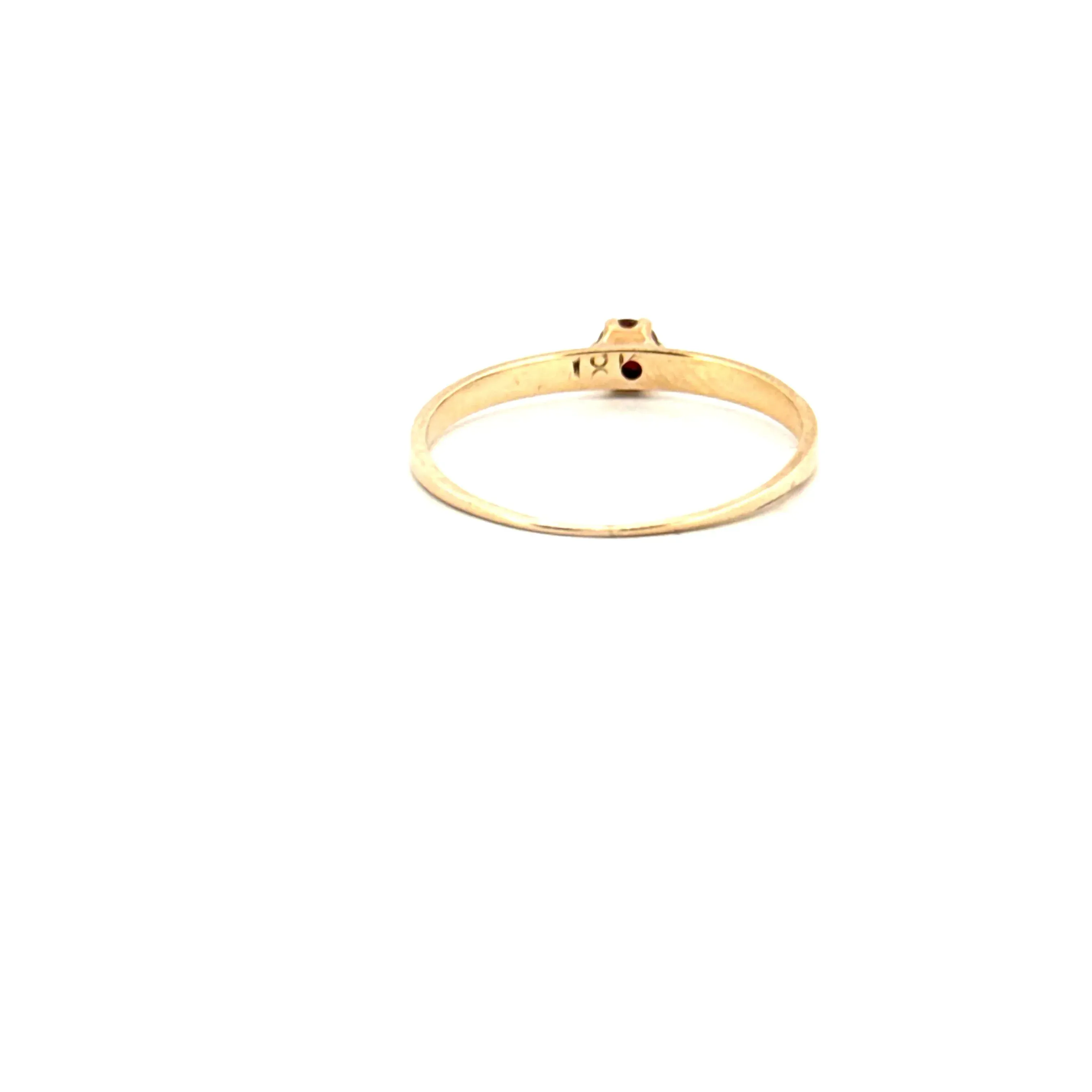 Bague Solitaire Or Jaune & Spinelle sold by 58 Facettes product image thumbnail 5