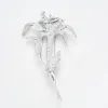 Broche Fleur en diamants sold by 58 Facettes