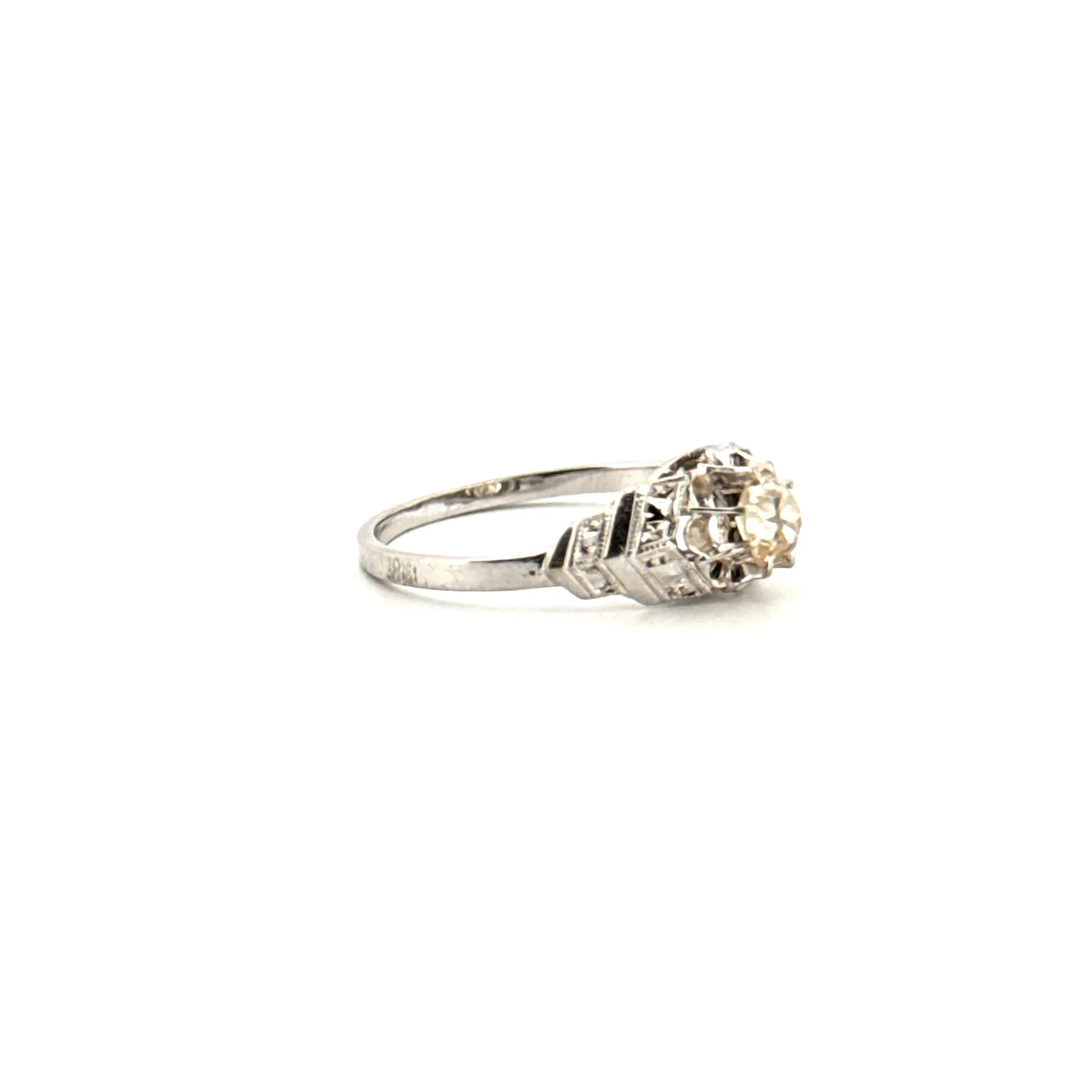 Solitaire Or Blanc Diamant sold by 58 Facettes product image thumbnail 4