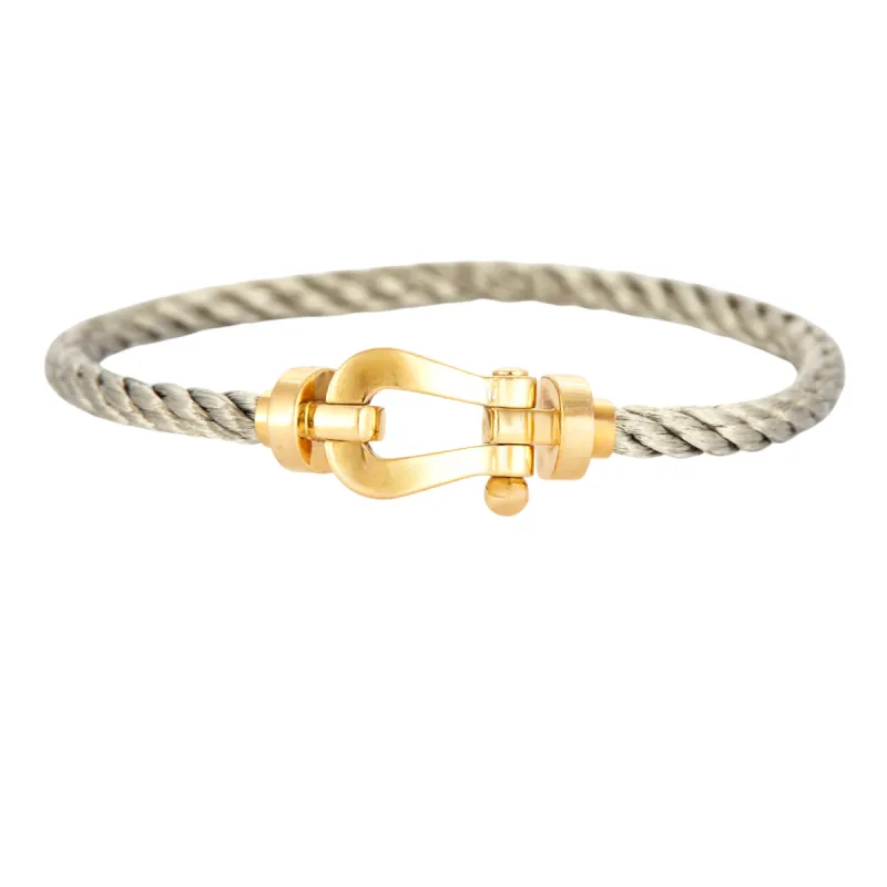 FRED - Bracelet Force 10 en or et acier sold by 58 Facettes
