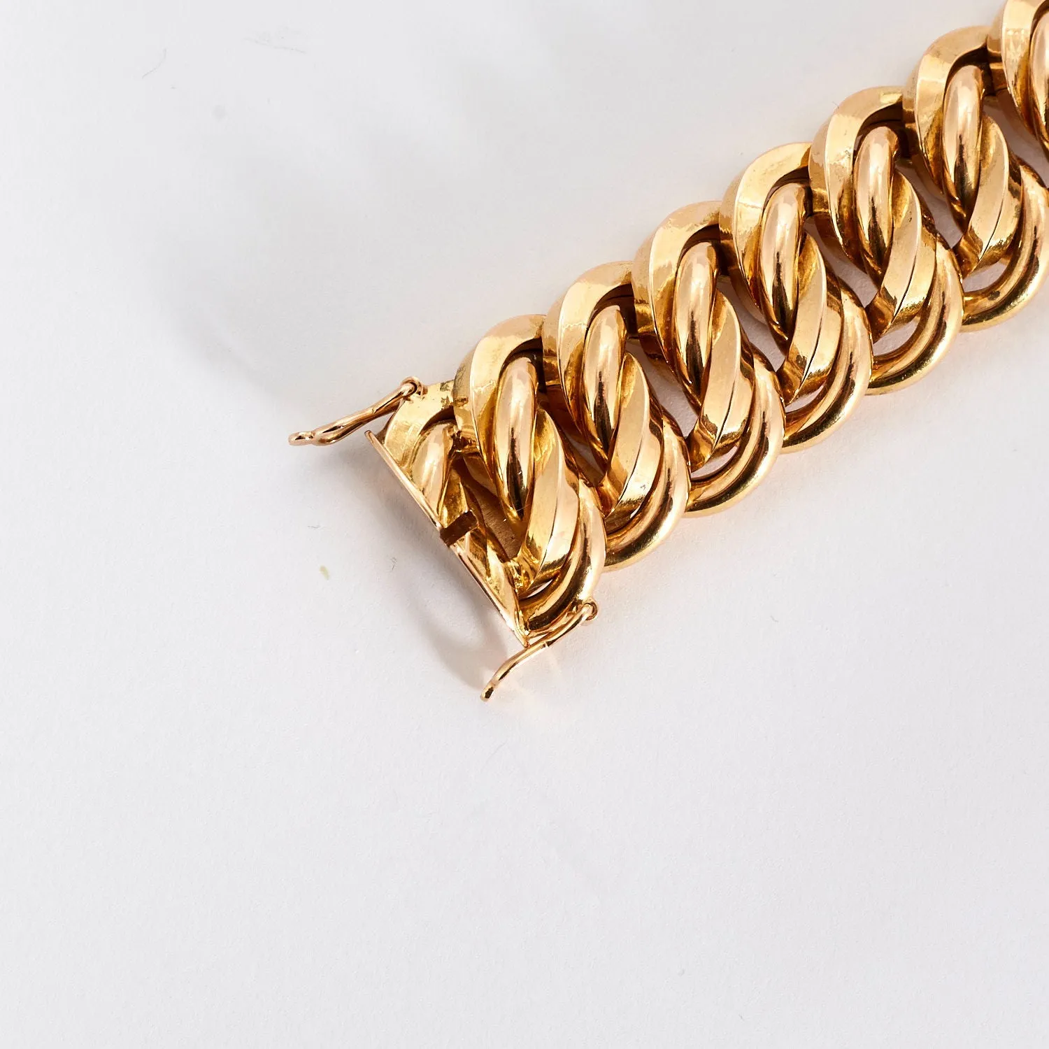 Bracelet or rose maille américaine sold by 58 Facettes product image thumbnail 4