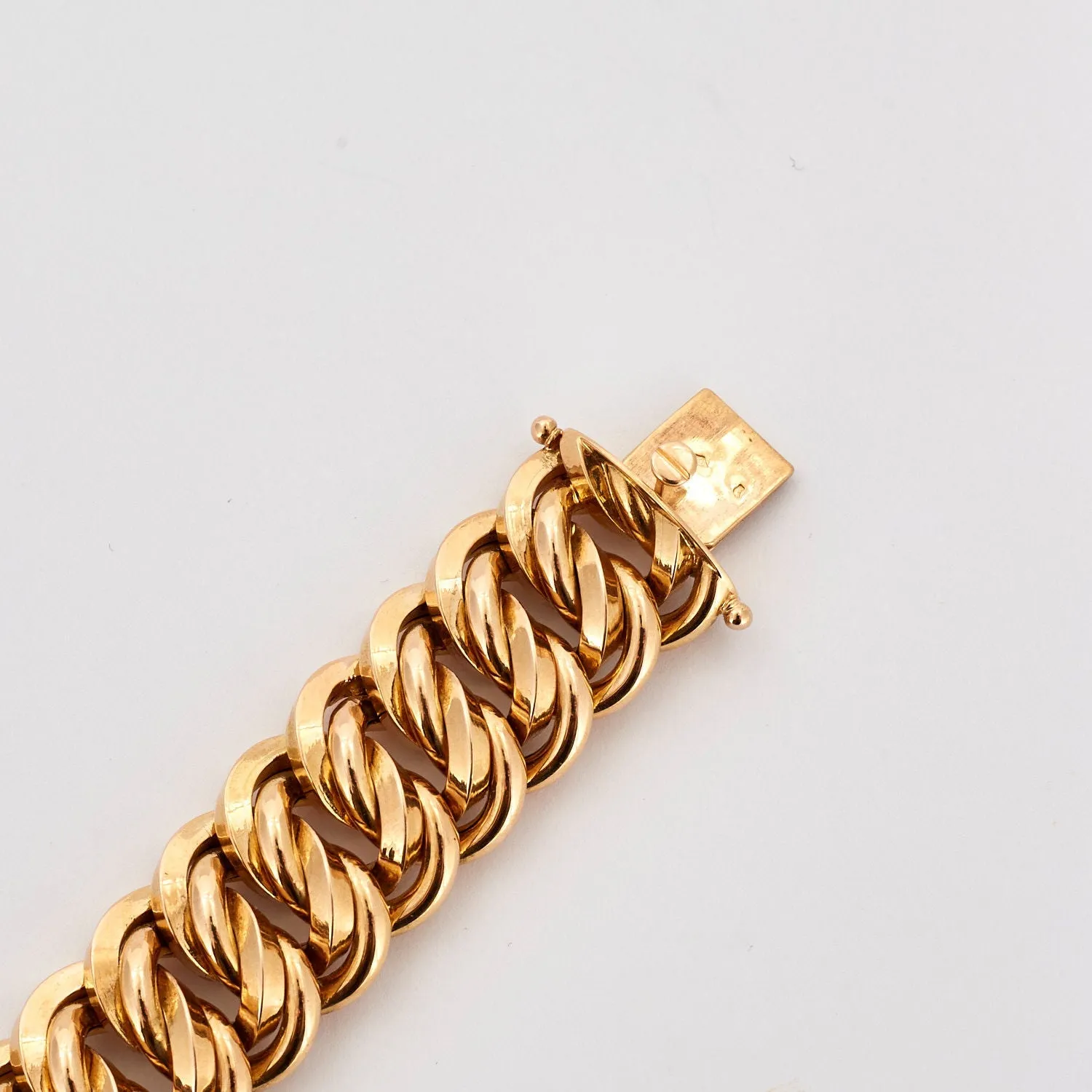 Bracelet or rose maille américaine sold by 58 Facettes product image thumbnail 5