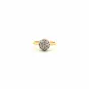 Bague Pavée Or Jaune 18 k & Diamants sold by 58 Facettes