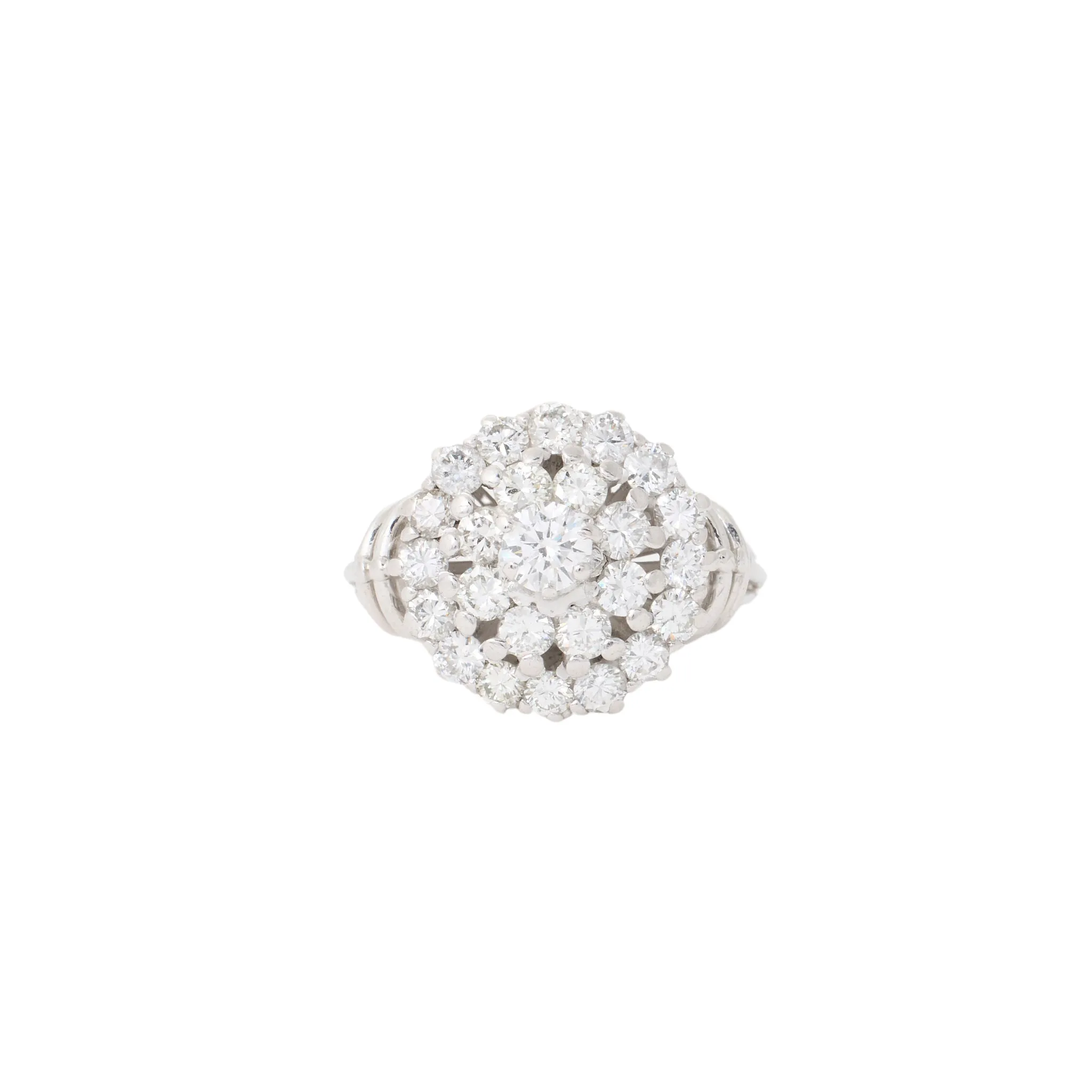 Bague vintage diamants sold by 58 Facettes