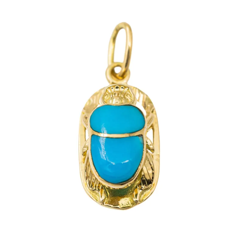 pendentif scarabée Or jaune sold by 58 Facettes