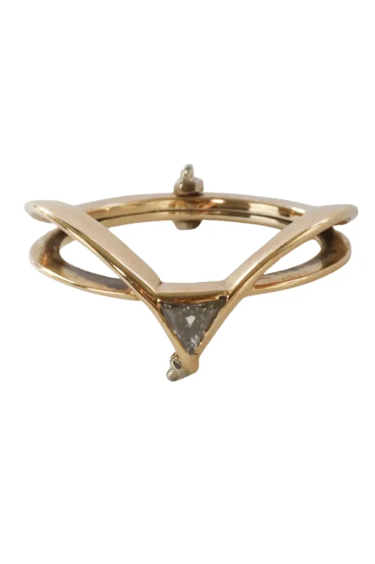 Bague Or jaune Diamant sold by 58 Facettes