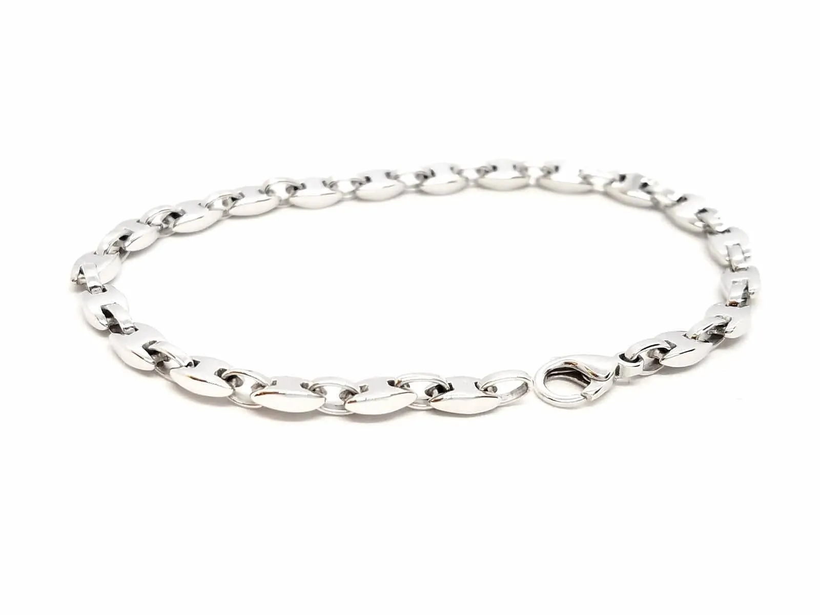 Bracelet Maille Or blanc sold by 58 Facettes product image thumbnail 4