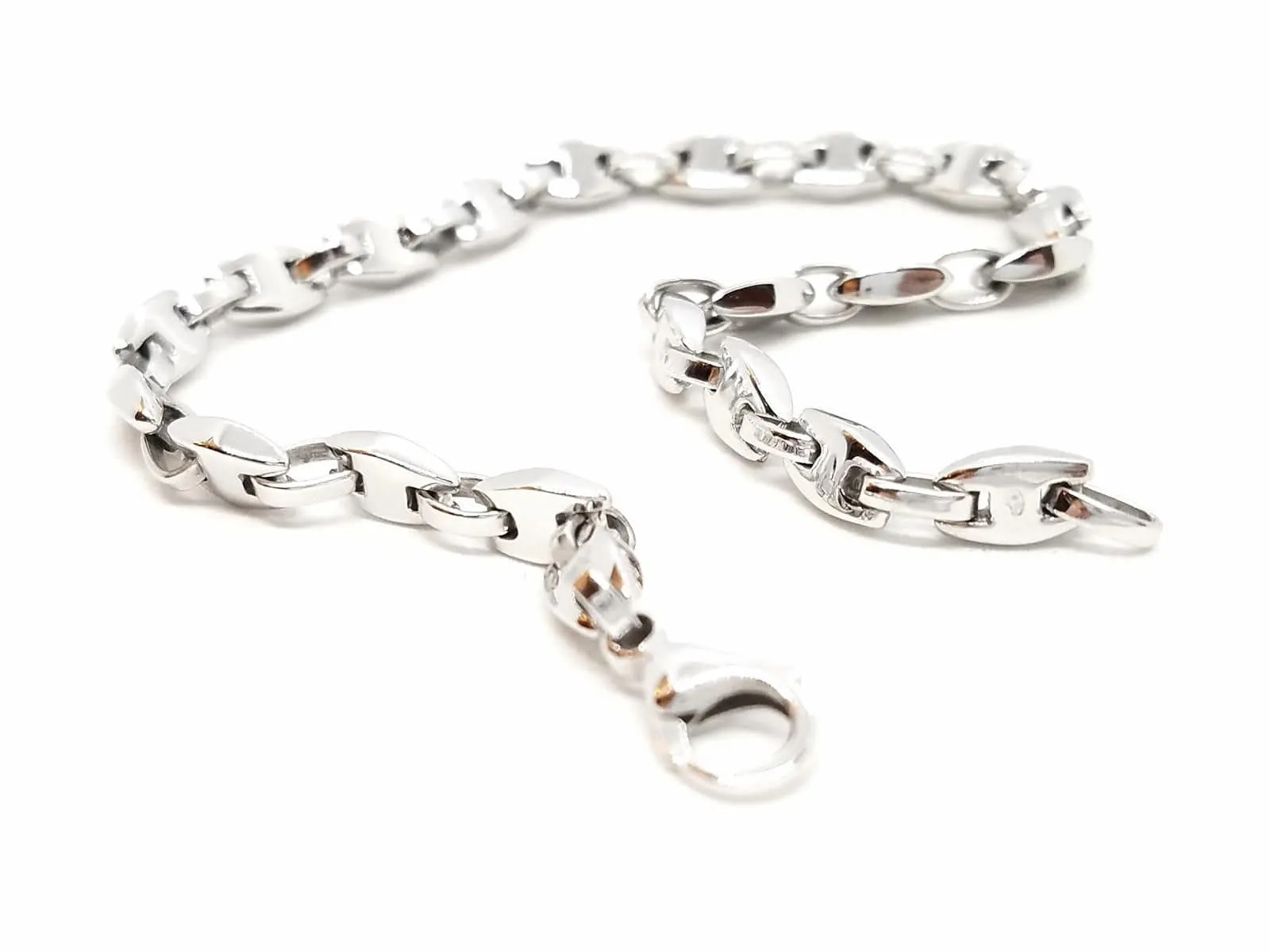 Bracelet Maille Or blanc sold by 58 Facettes product image thumbnail 3