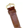 Montre Cartier "Tank Louis Cartier" or jaune, cuir. sold by 58 Facettes