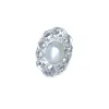 Bague Marquise Art Deco Perle Fine et Diamants sold by 58 Facettes