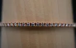 Bracelet Tennis Or Rose Diamants sold by 58 Facettes