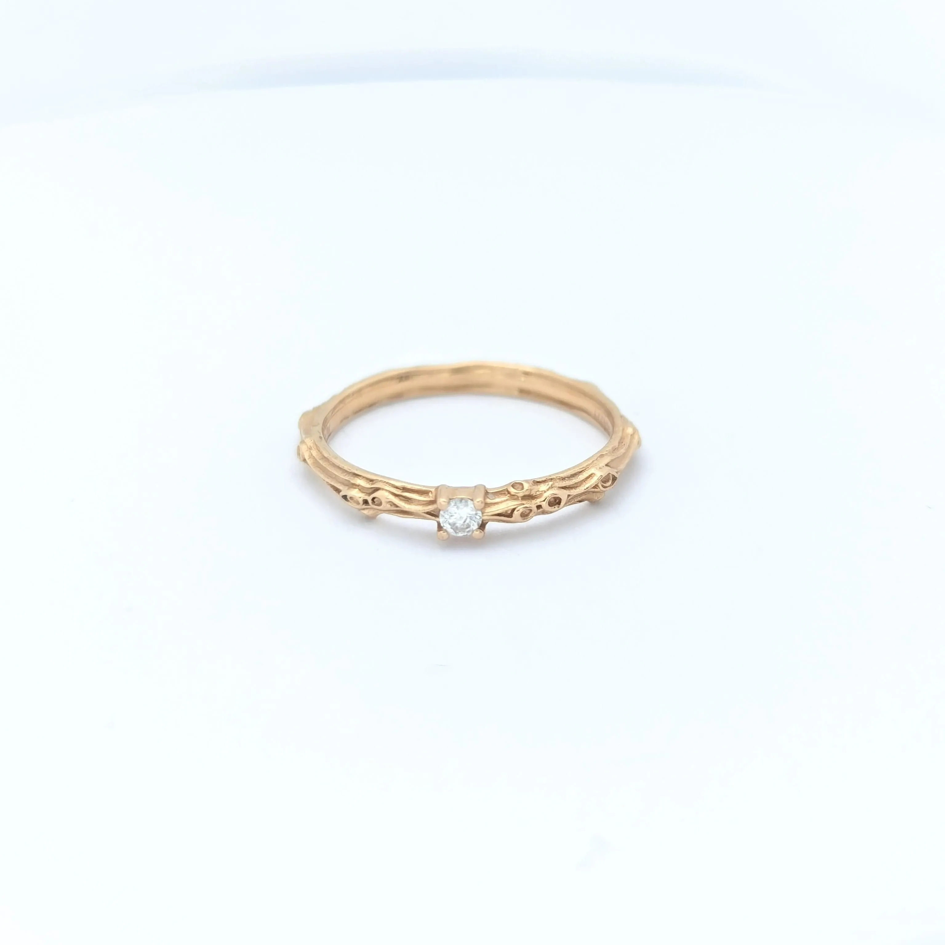 MAUBOUSSIN - Bague or rose et diamant sold by 58 Facettes product image thumbnail 2