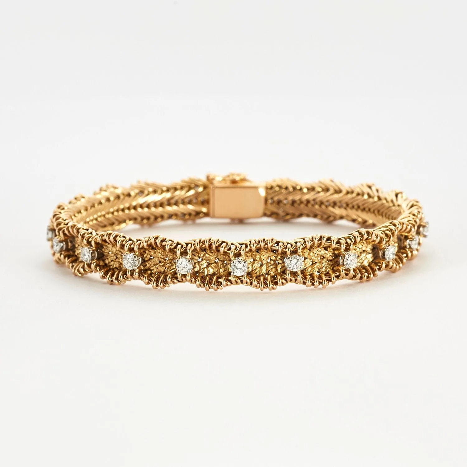 Bracelet souple diamants sold by 58 Facettes product image thumbnail 2