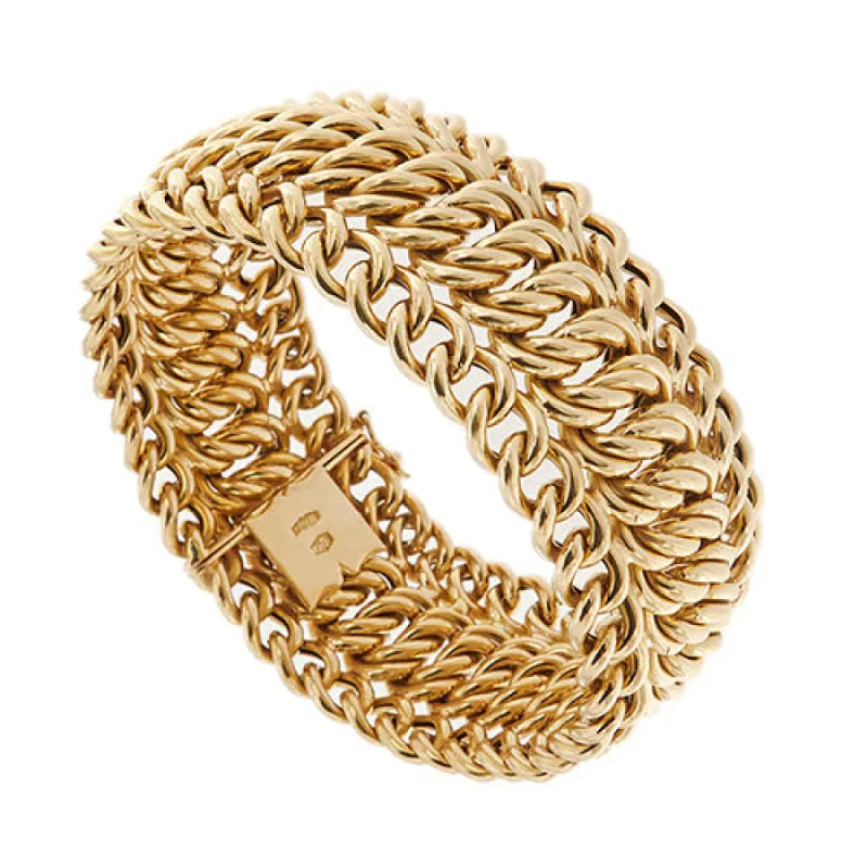 Bracelet or jaune vintage sold by 58 Facettes