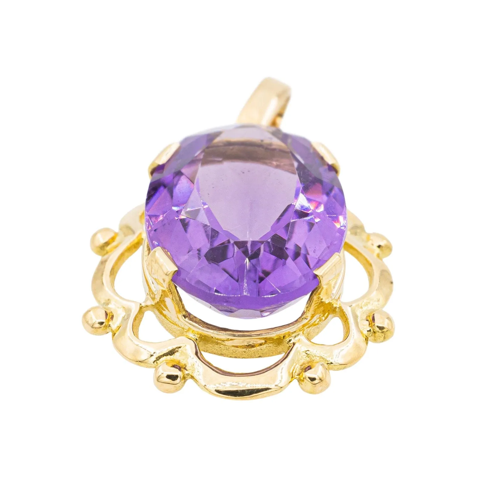 Pendentif Or jaune Améthyste sold by 58 Facettes product image thumbnail 5