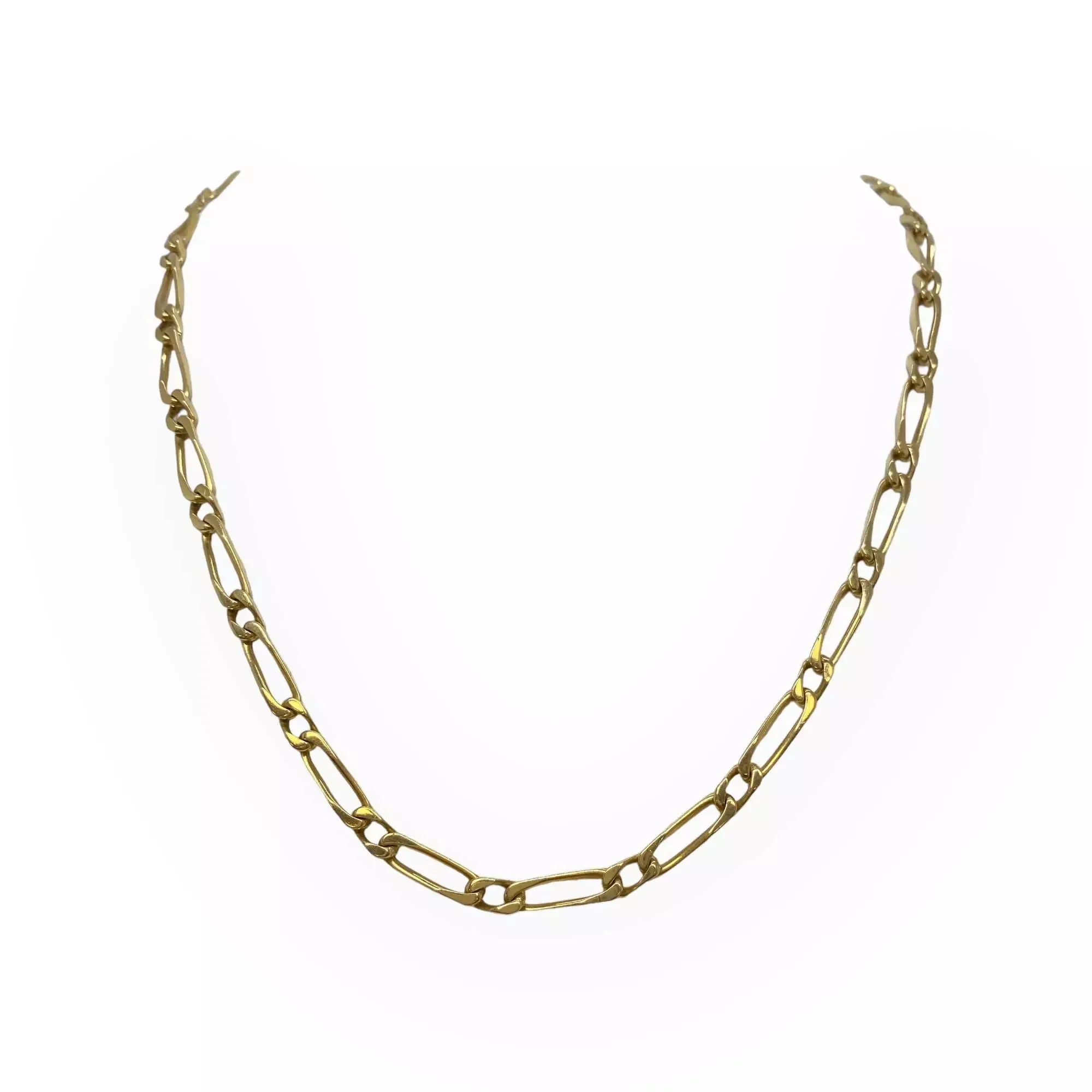 Chaîne maille figaro 57cm sold by 58 Facettes
