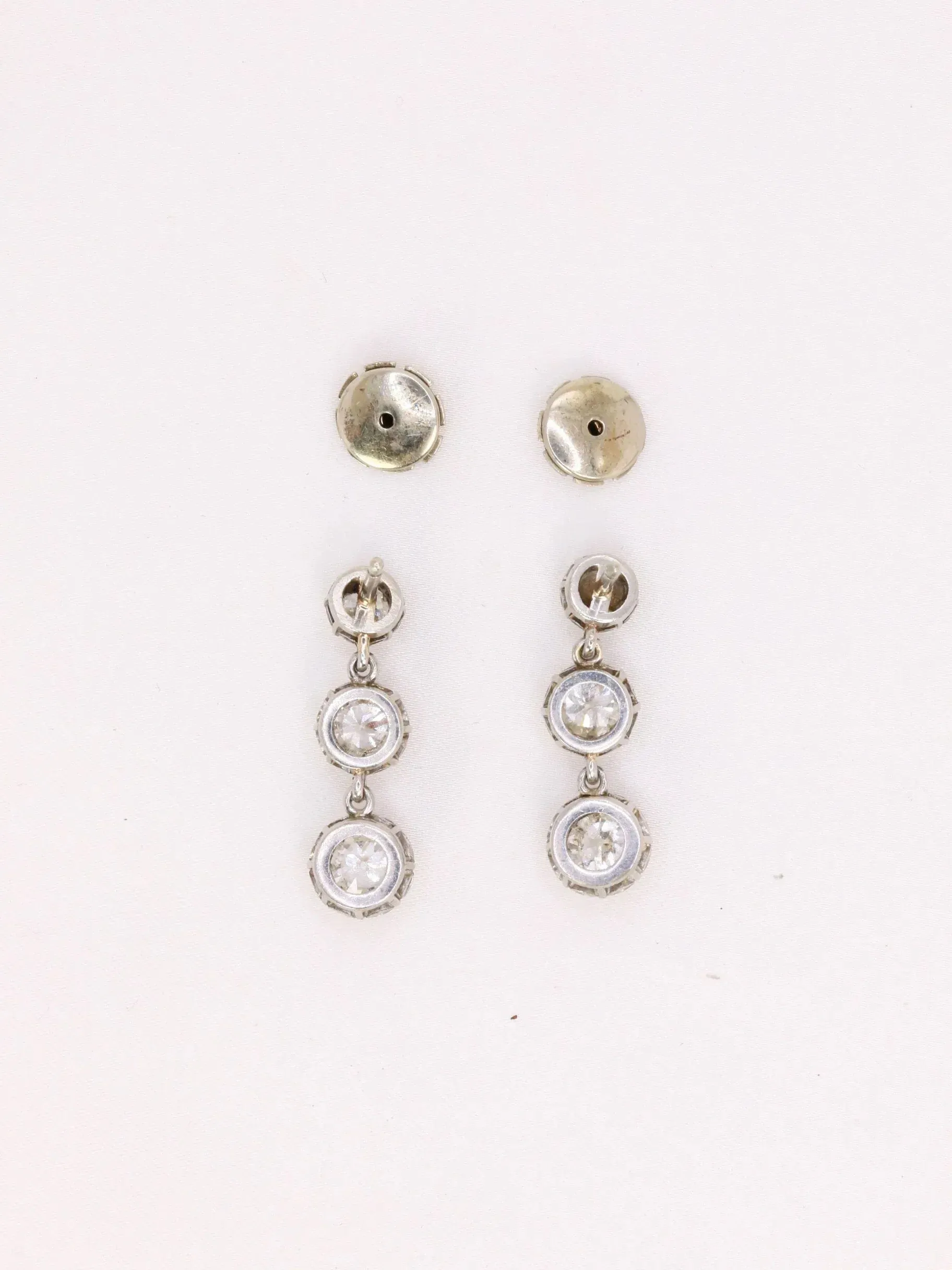 Boucles d’oreilles pendantes diamants sold by 58 Facettes product image thumbnail 5