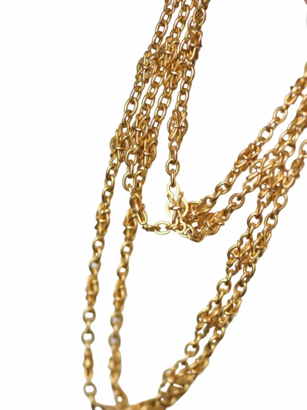 Sautoir, chaîne de montre ancienne en or sold by 58 Facettes