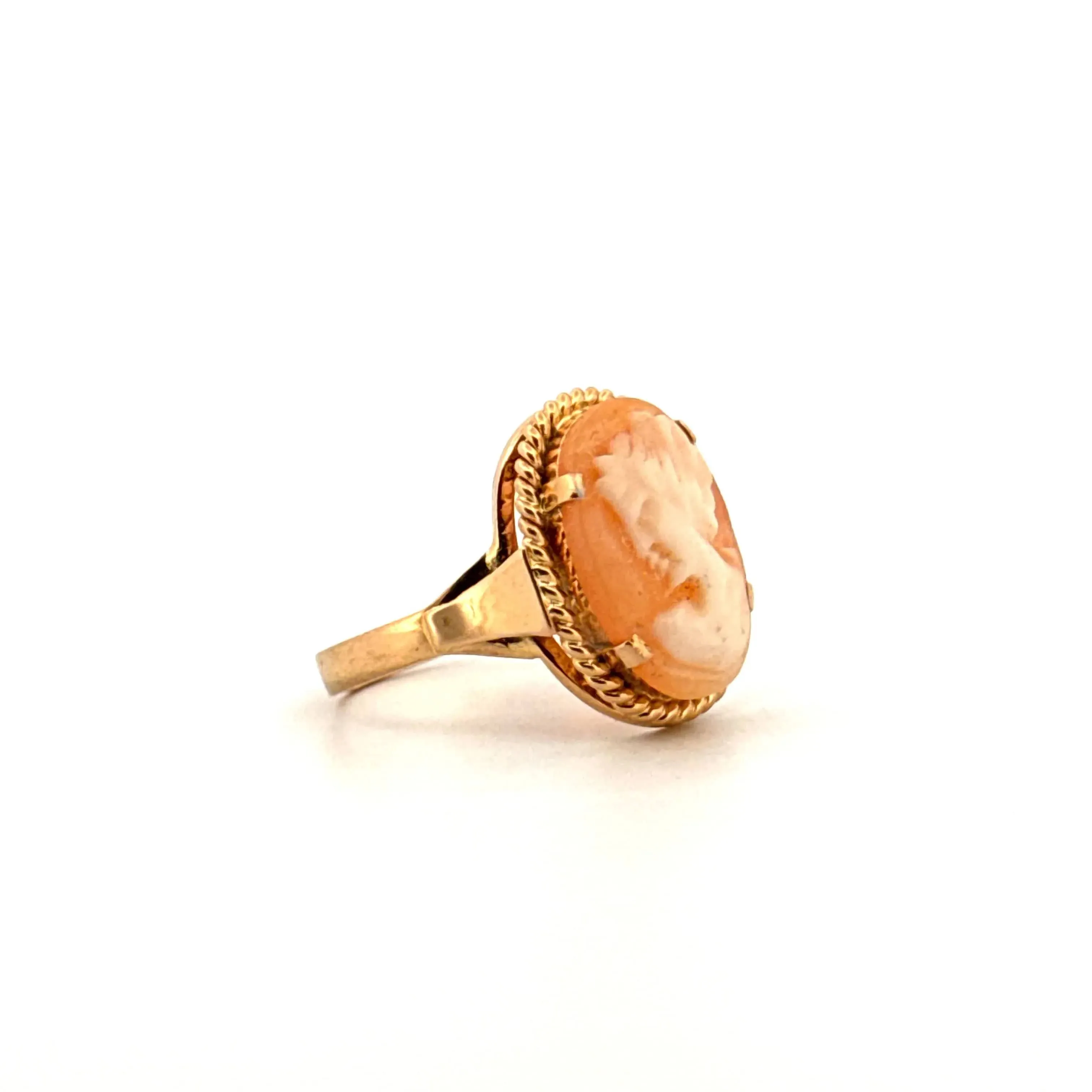 Bague Camée Or Jaune sold by 58 Facettes product image thumbnail 4
