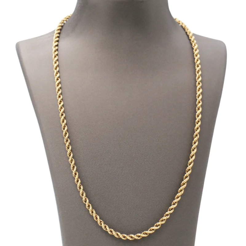 Cordon semi creux en or 18 carats sold by 58 Facettes