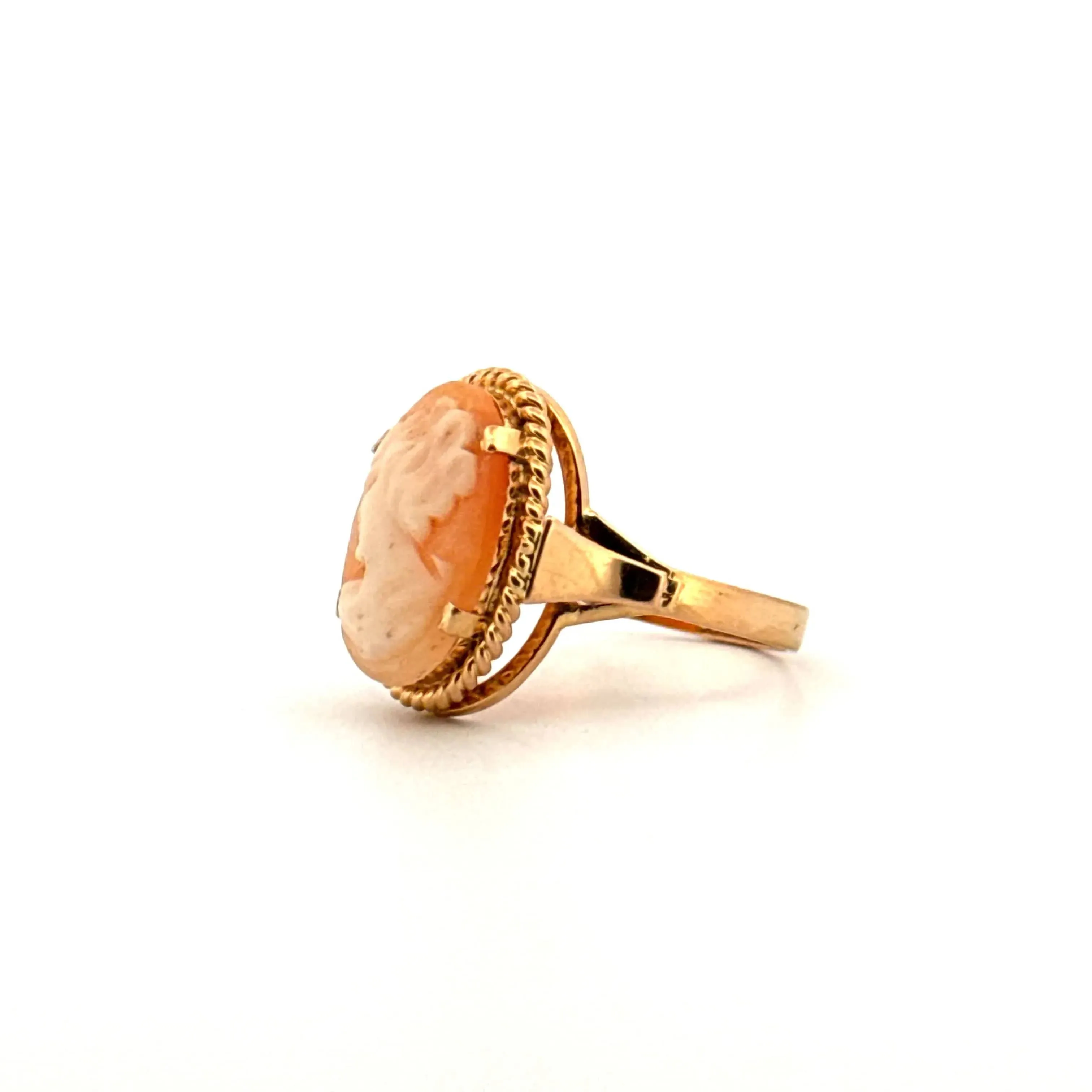 Bague Camée Or Jaune sold by 58 Facettes product image thumbnail 3