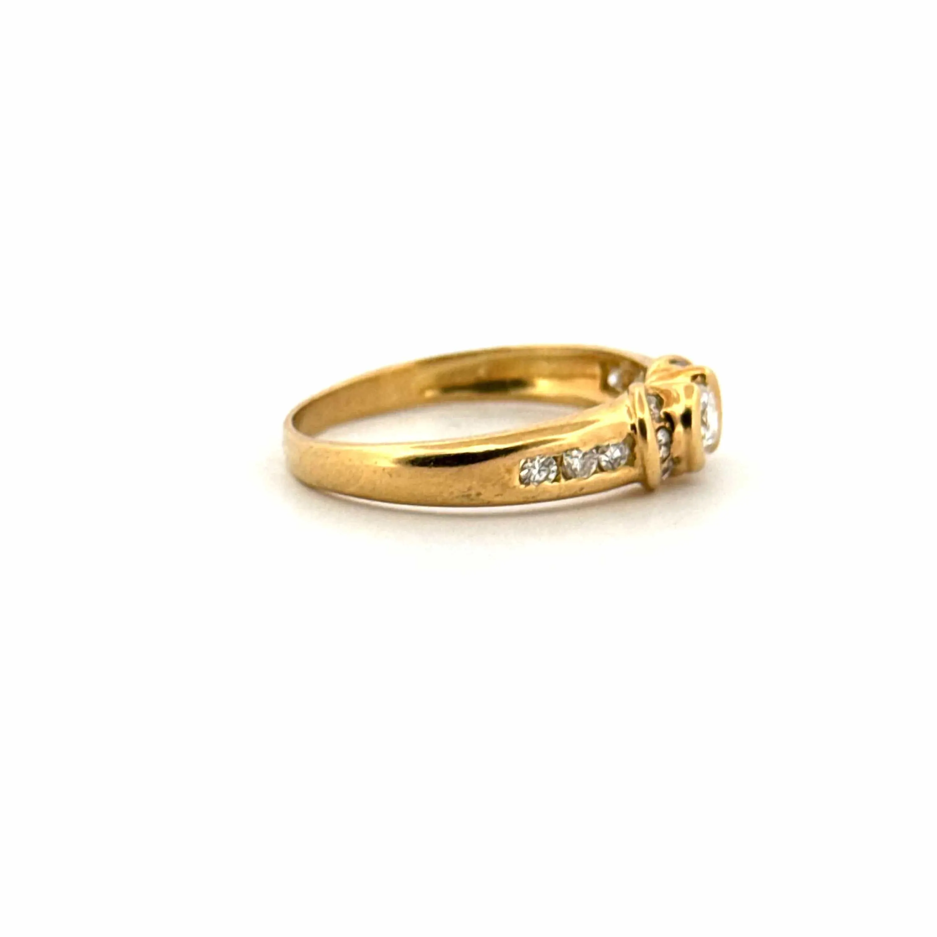 Solitaire Or Jaune 18k & Diamants sold by 58 Facettes product image thumbnail 4