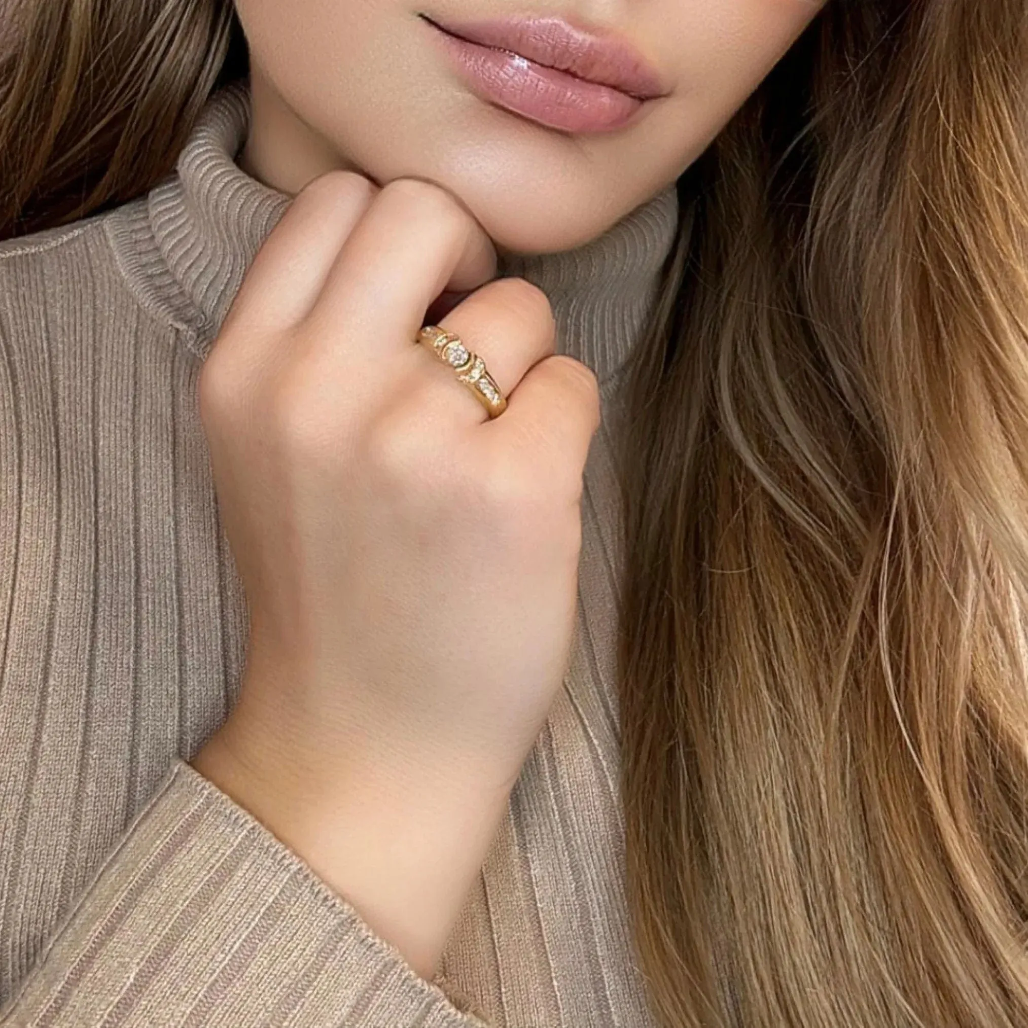 Solitaire Or Jaune 18k & Diamants sold by 58 Facettes product image thumbnail 2