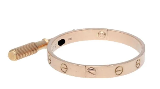 CARTIER - BRACELET LOVE OR ROSE sold by 58 Facettes product image thumbnail 3