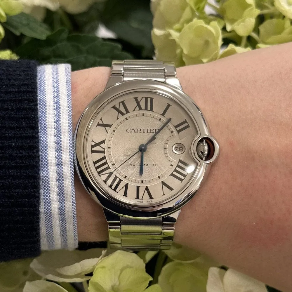 CARTIER - Montre Ballon Bleu en acier sold by 58 Facettes product image thumbnail 2