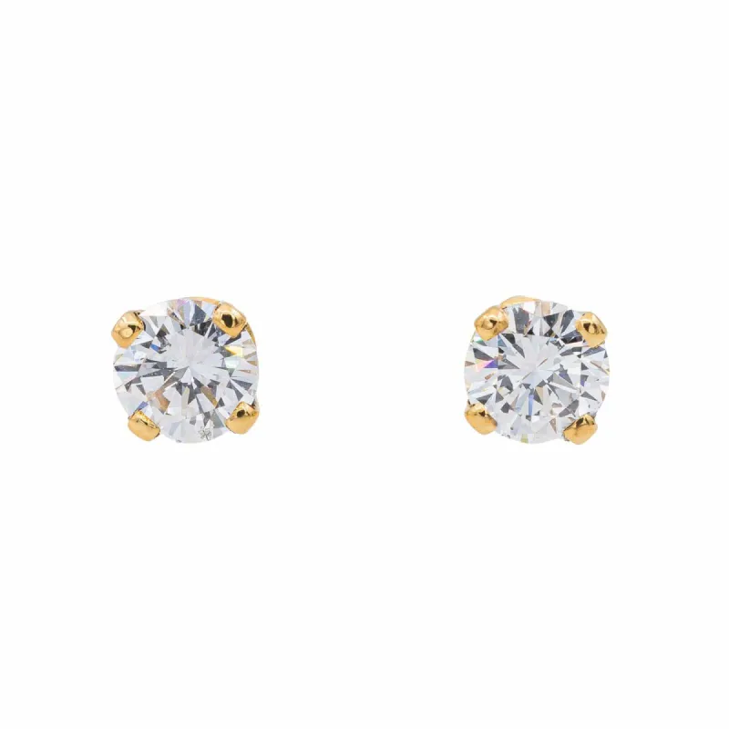 Boucles d'oreilles Puces Or blanc Diamant sold by 58 Facettes