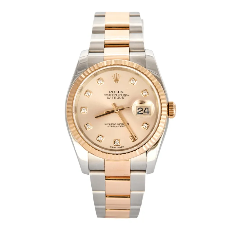 Rolex -  Montre Oyster Perpetual Datejust 36 made by 58 Facettes