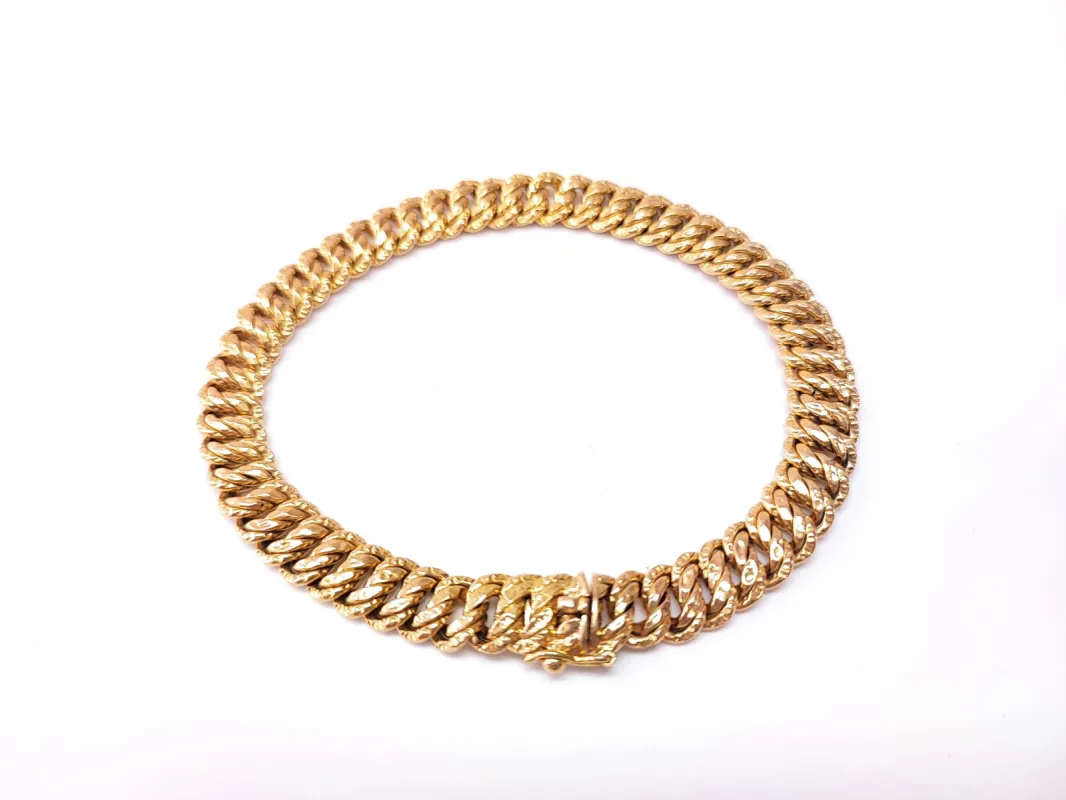 Bracelet maille américaine sold by 58 Facettes
