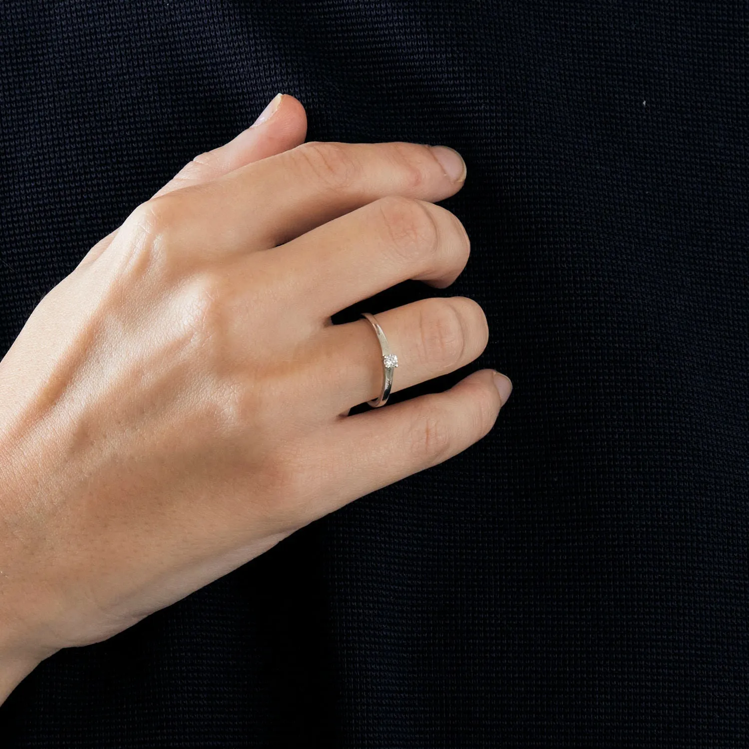 Solitaire or blanc diamant sold by 58 Facettes product image thumbnail 2