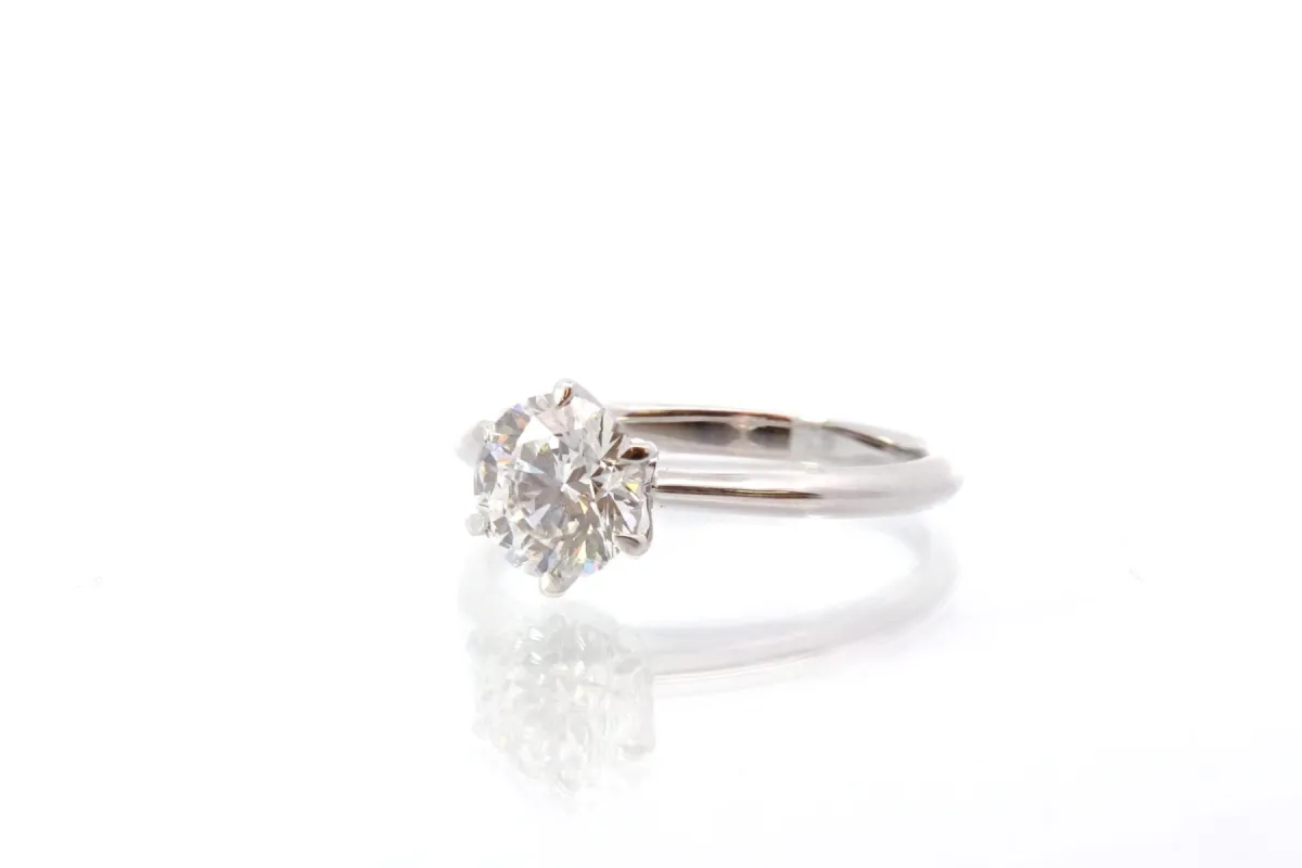 Bague Solitaire diamant 1,12 cts sold by 58 Facettes
