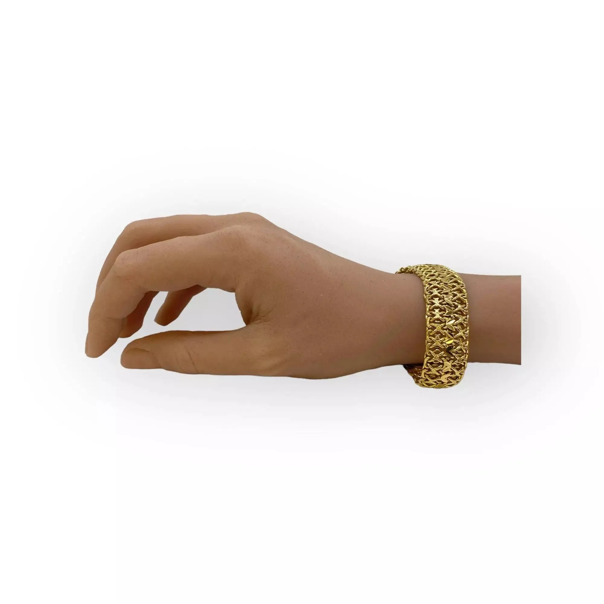 Bracelet Ruban en or sold by 58 Facettes product image thumbnail 2