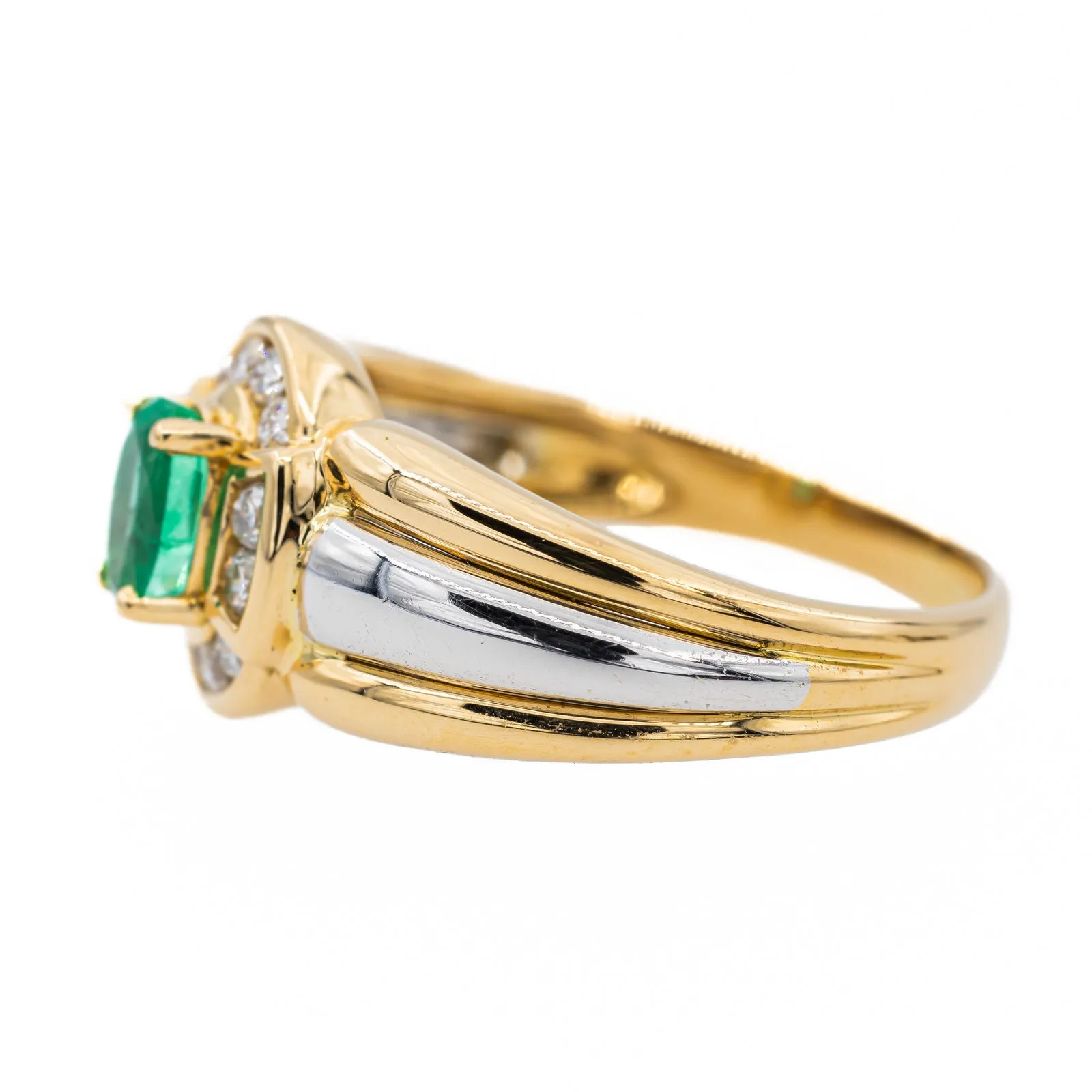 Bague Or jaune Emeraude sold by 58 Facettes product image thumbnail 4